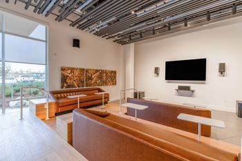 Theater Room at Riverfront Everett, Everett, Washington